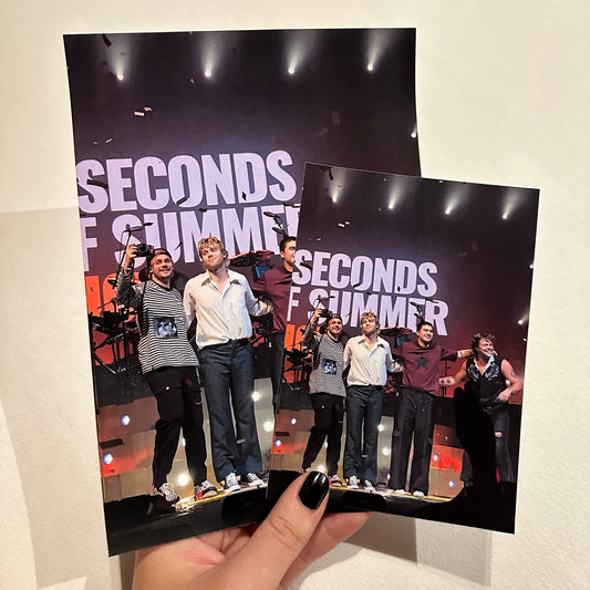 5sos photo print band