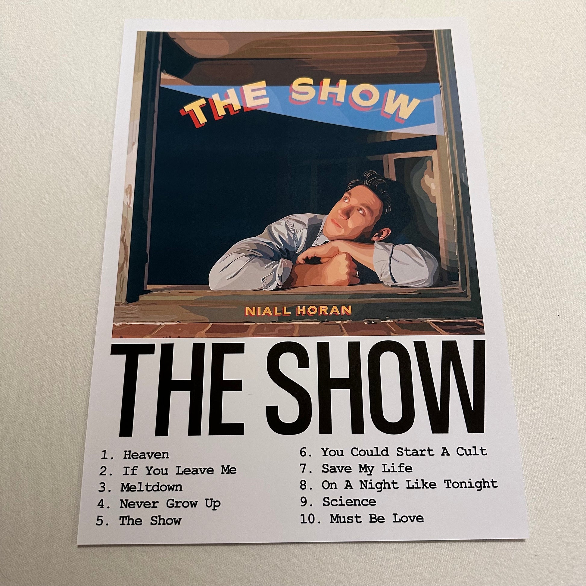 Art Print - Album: The Show / NH / Niall / Songs / Covers