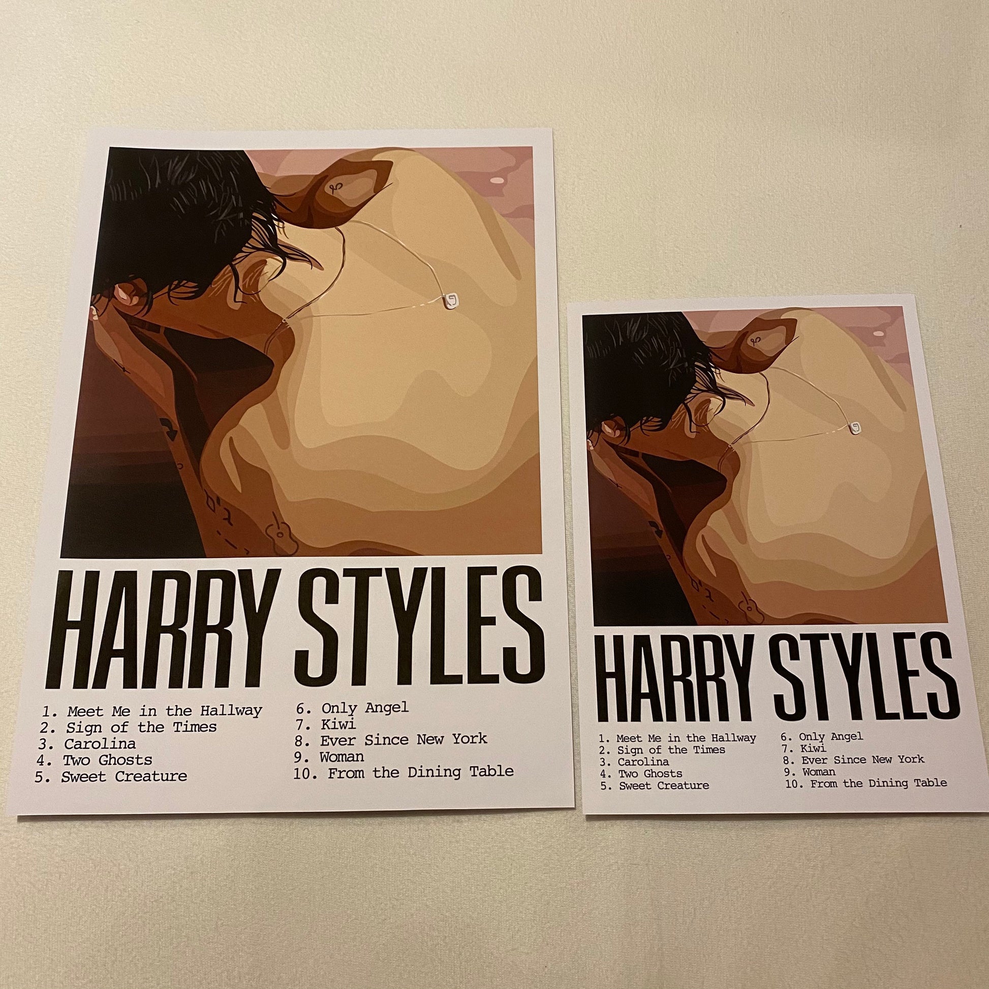 Art Print - Album: HS1 / Selftitled / HS / Harry / Songs