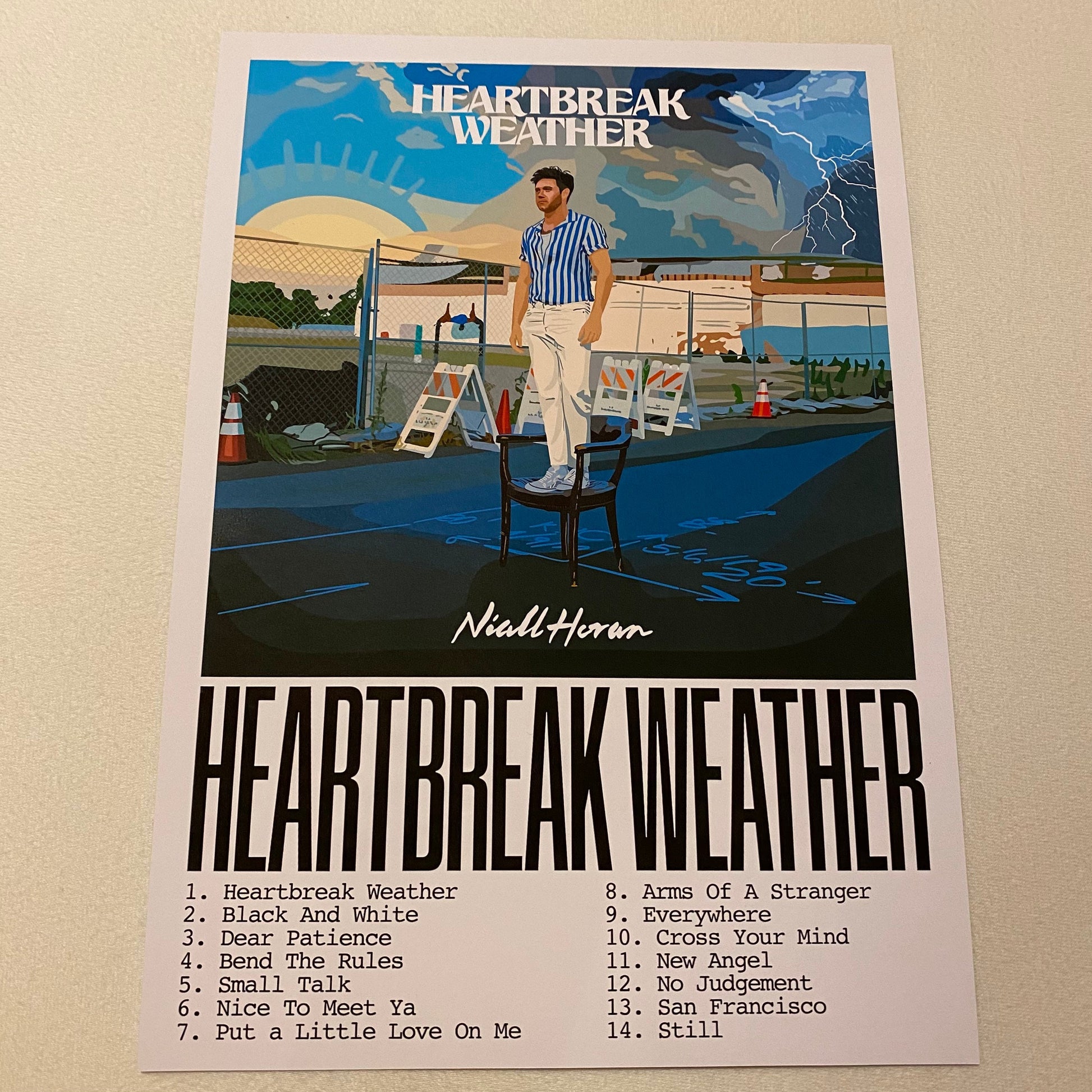 Art Print - Album: Heartbreak Weather / NH / Niall / Songs