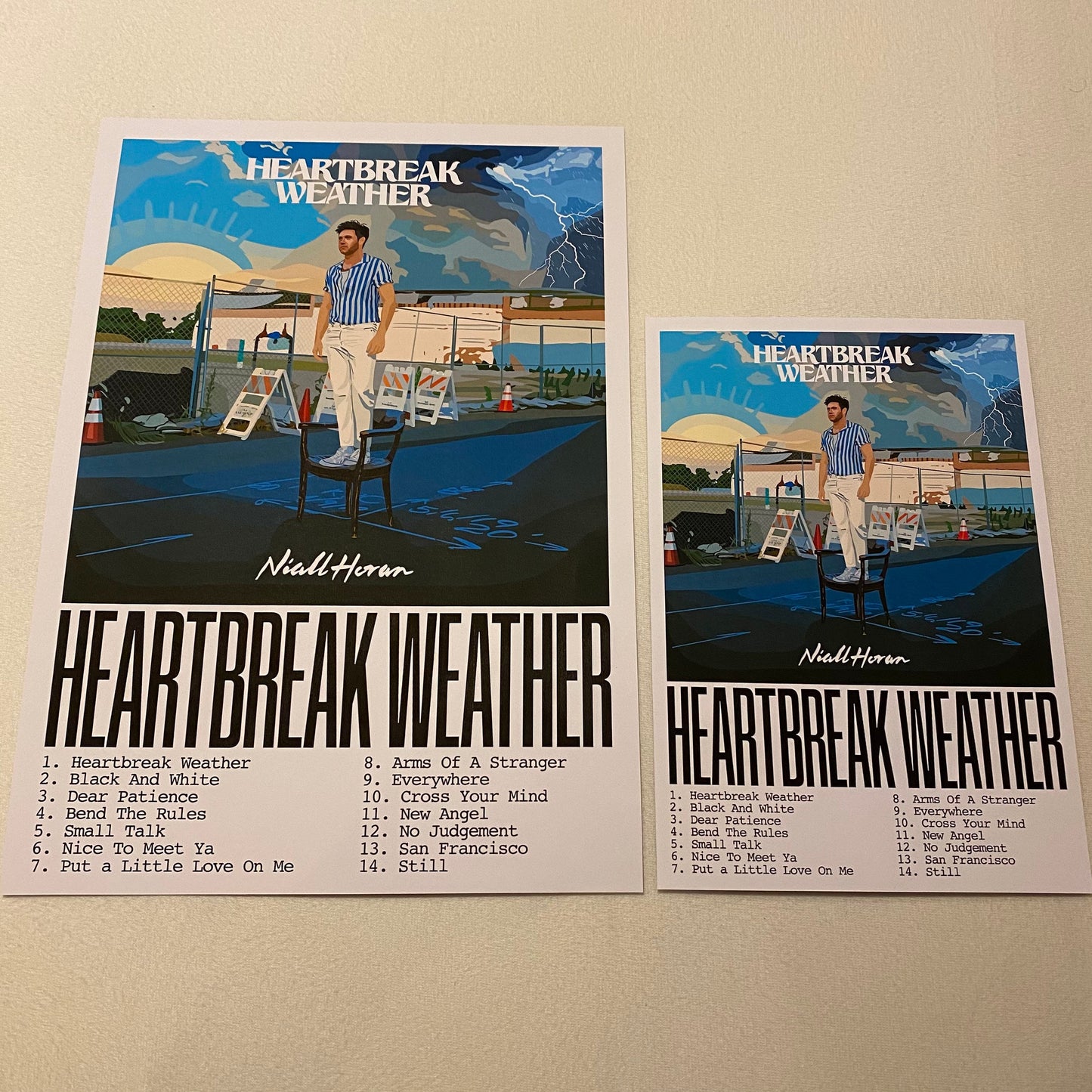 Art Print - Album: Heartbreak Weather / NH / Niall / Songs