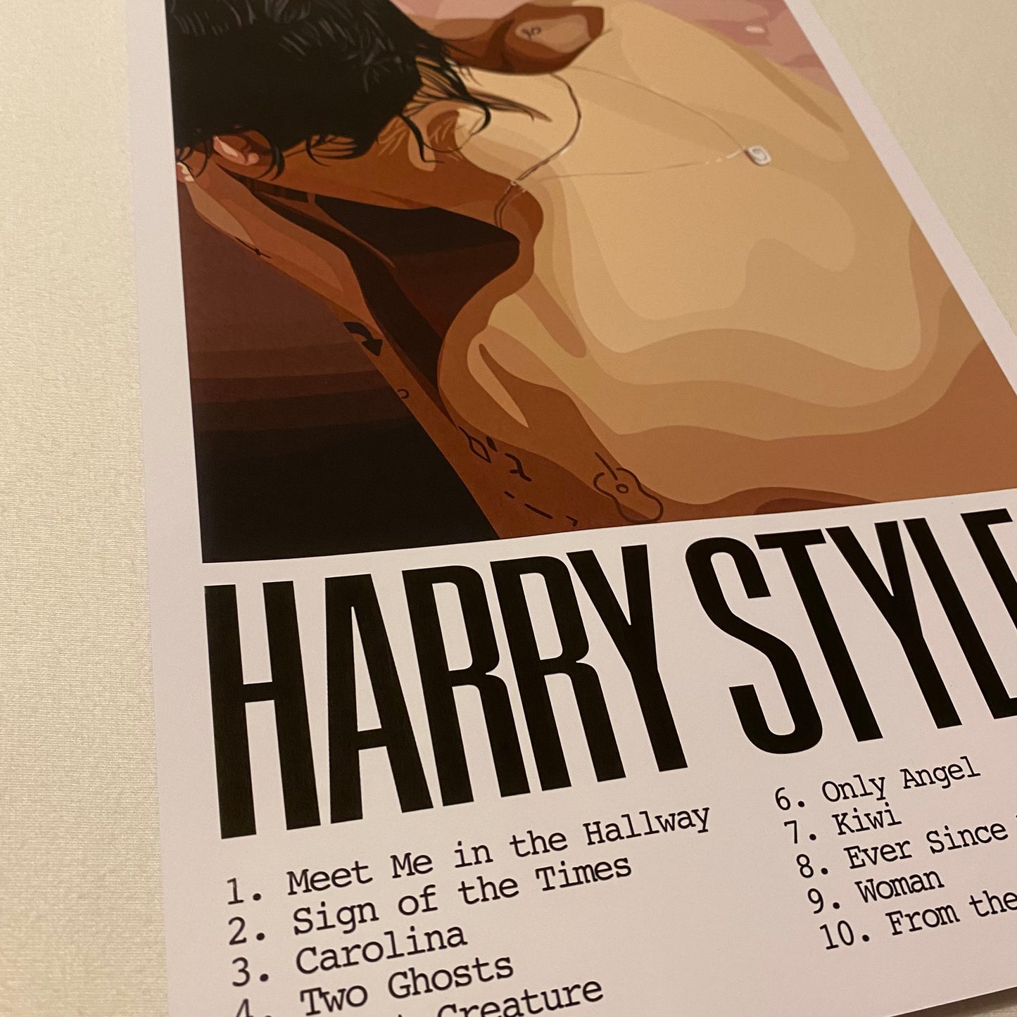 Art Print - Album: HS1 / Selftitled / HS / Harry / Songs