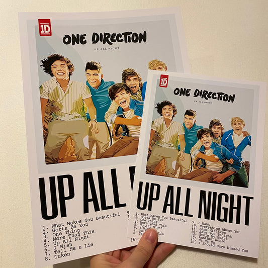 Art Print - One Direction: Up All Night