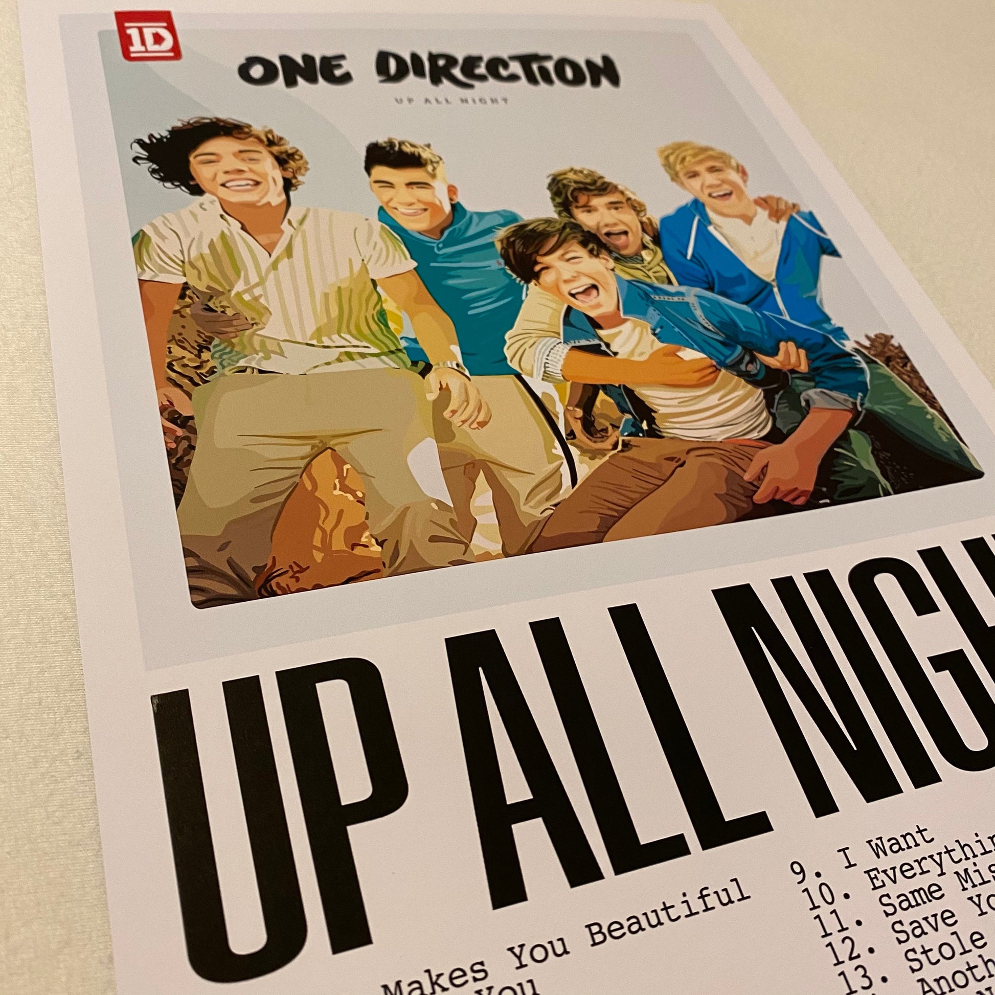 Art Print - One Direction: Up All Night