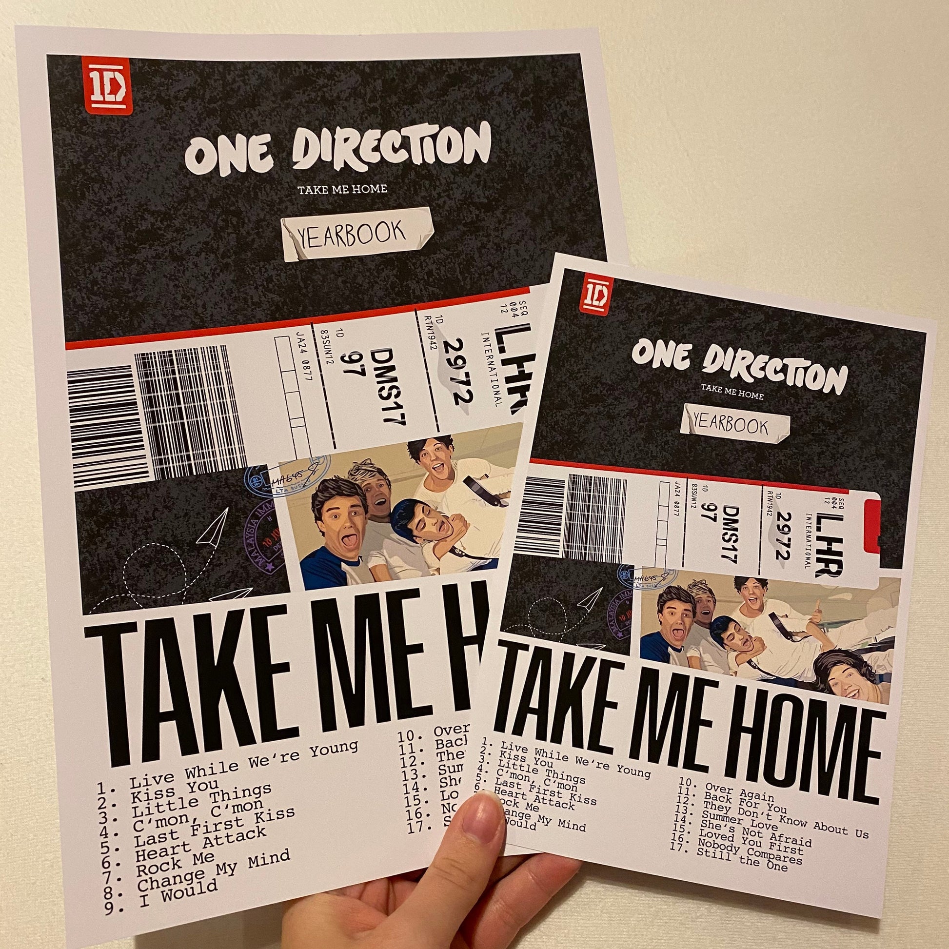 Art Print - One Direction: Take Me Home