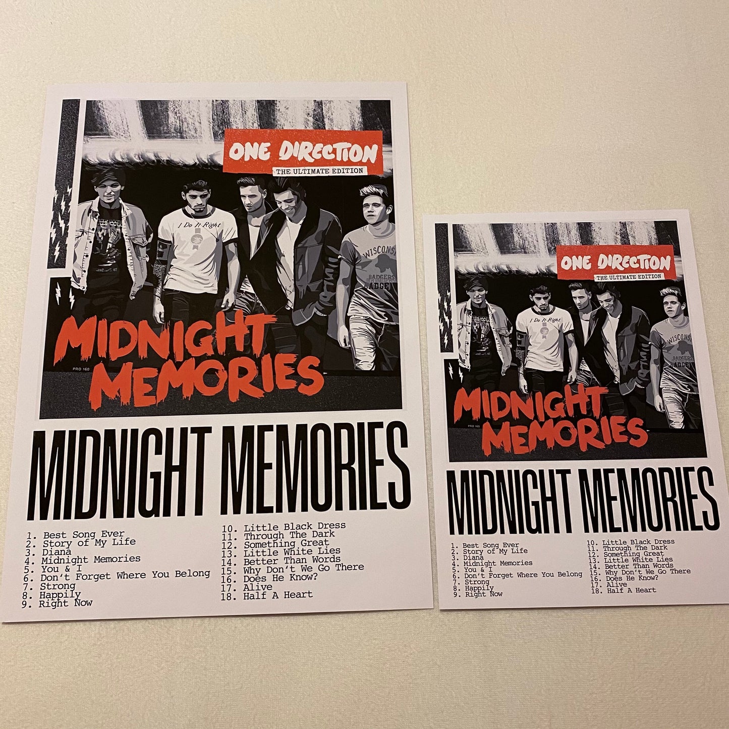 Art Print - One Direction: Midnight Memories