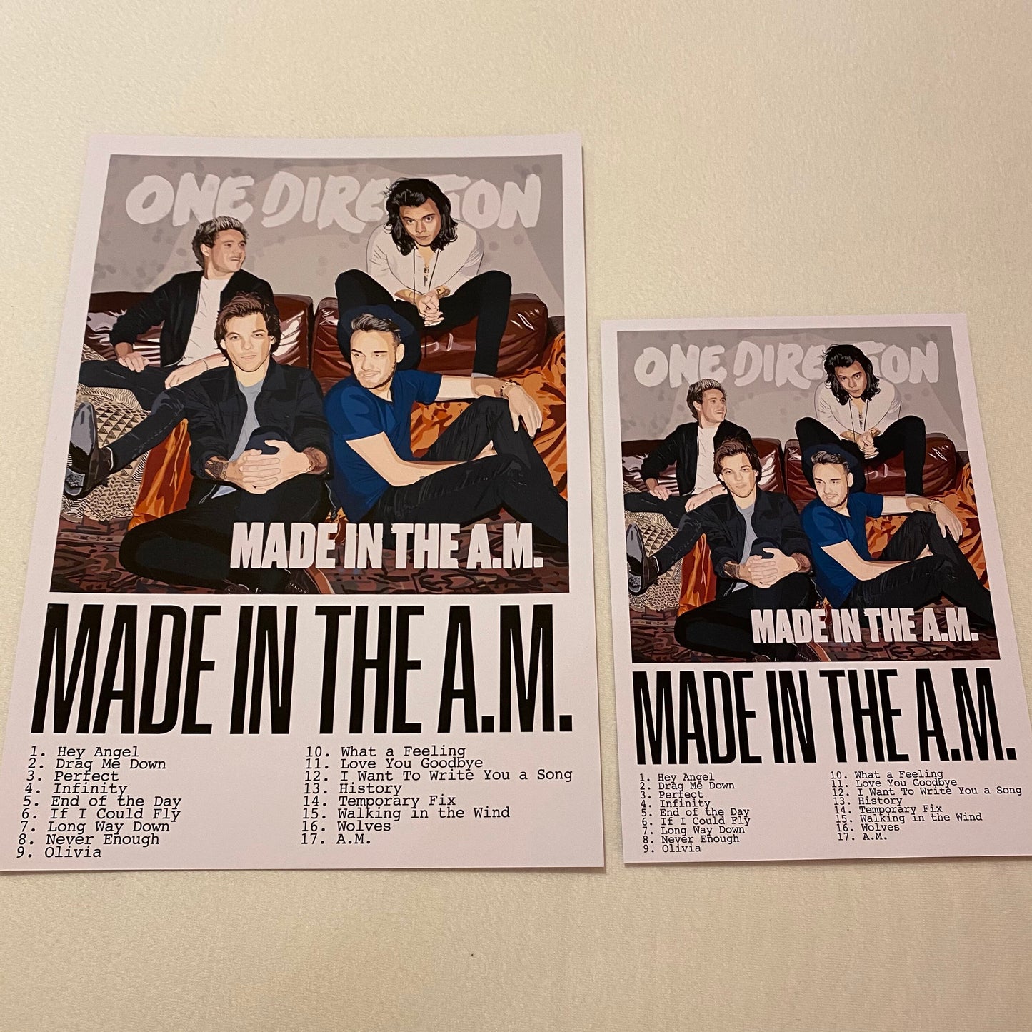 Art Print - One Direction: Made in the A.M.