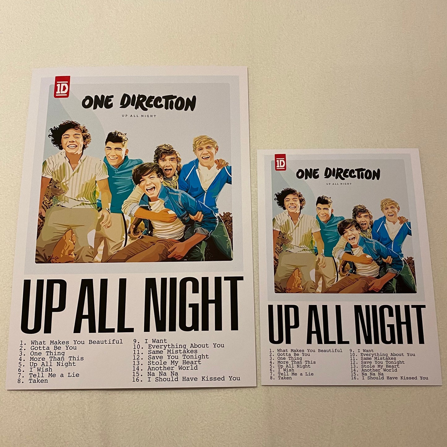 Art Print - One Direction: Up All Night