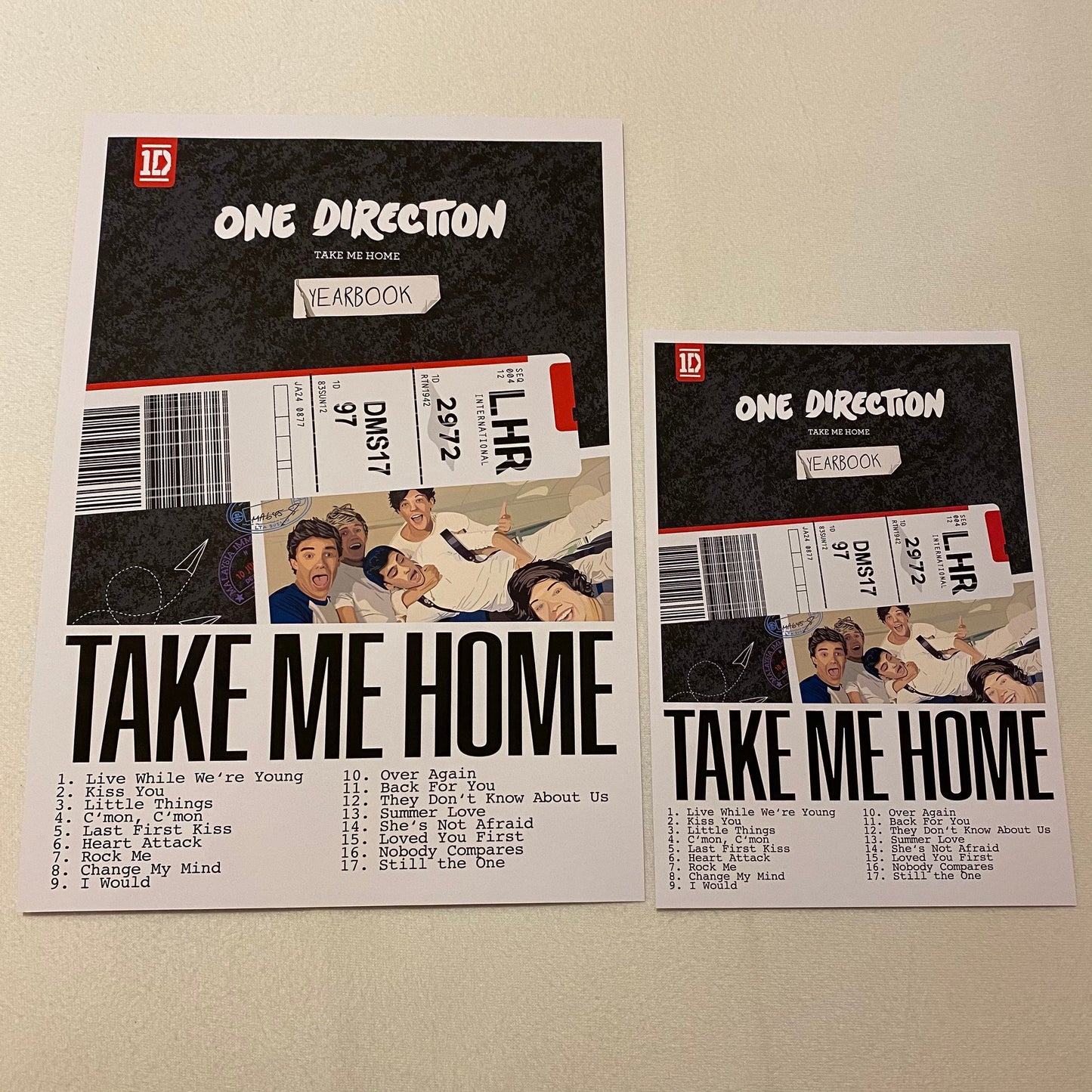 Art Print - One Direction: Take Me Home