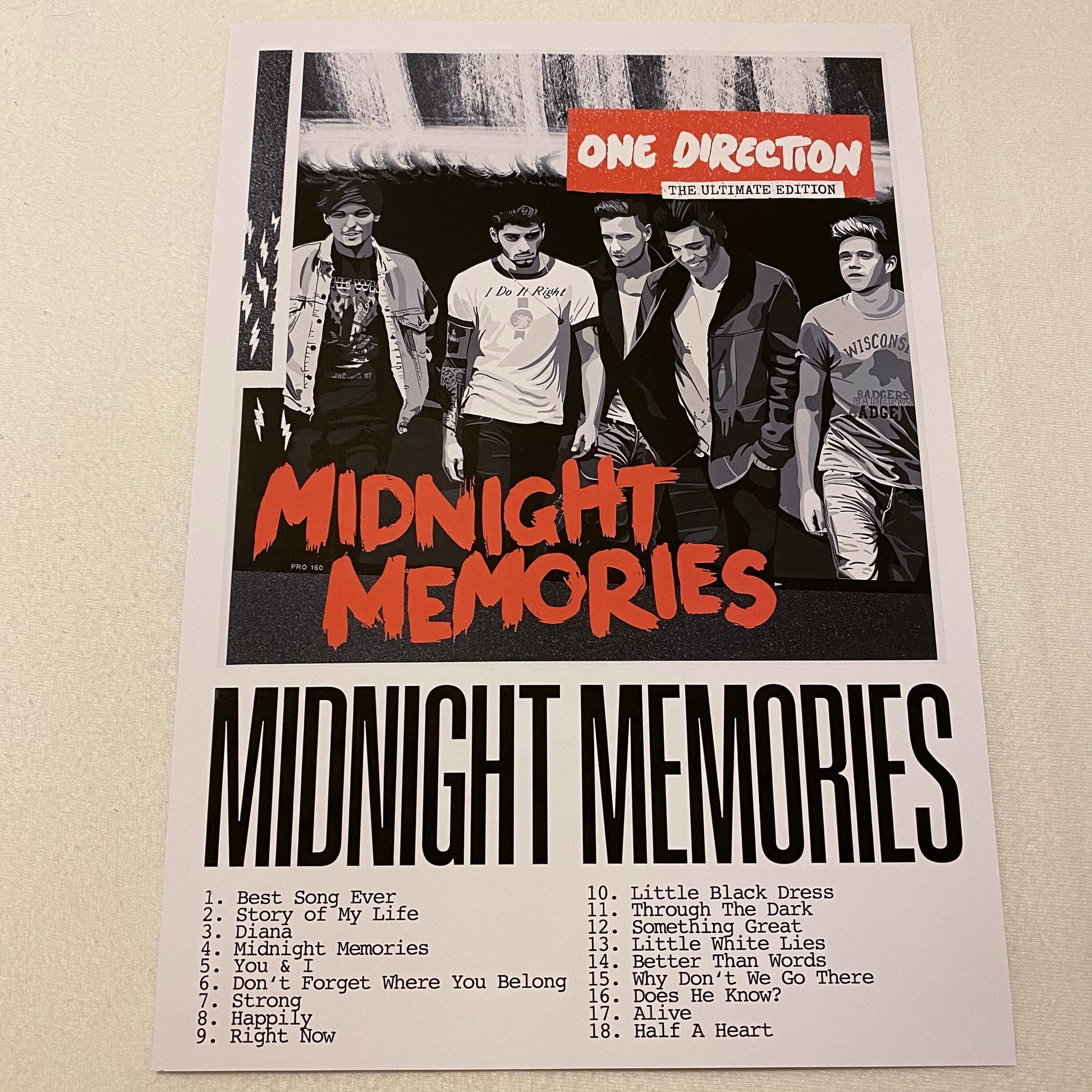 Art Print - One Direction: Midnight Memories