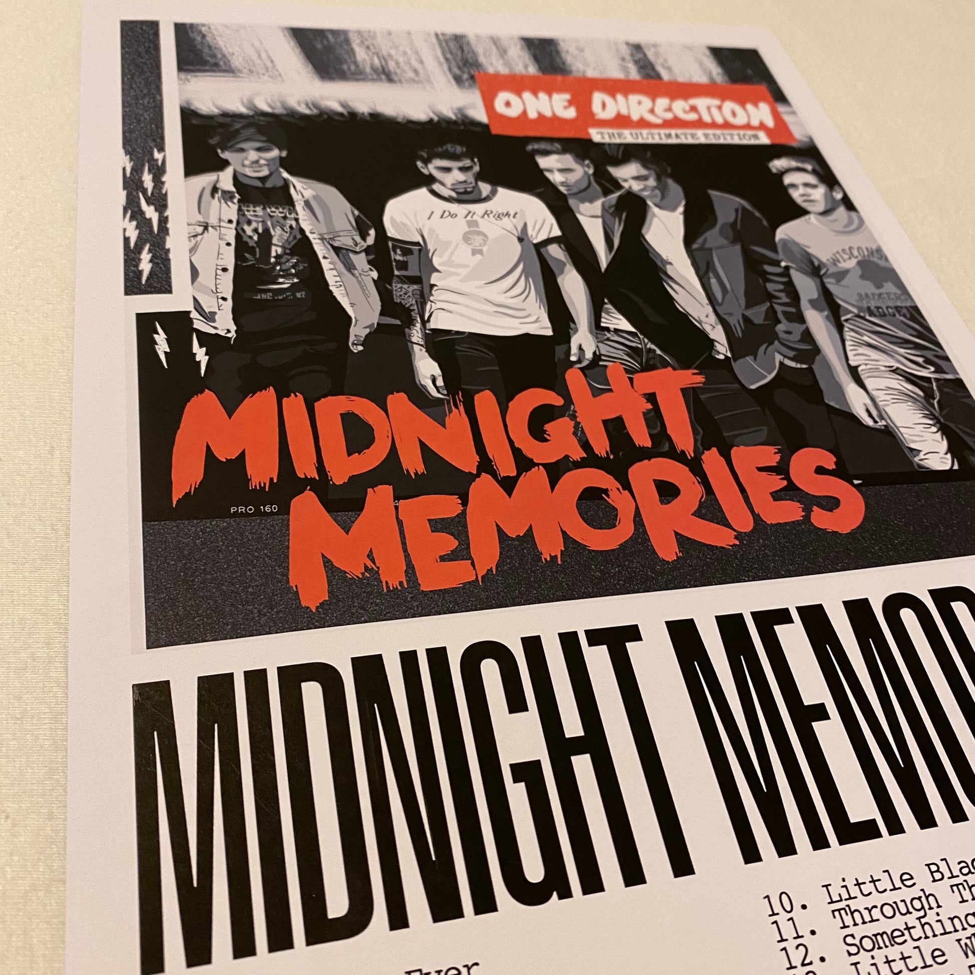 Art Print - One Direction: Midnight Memories