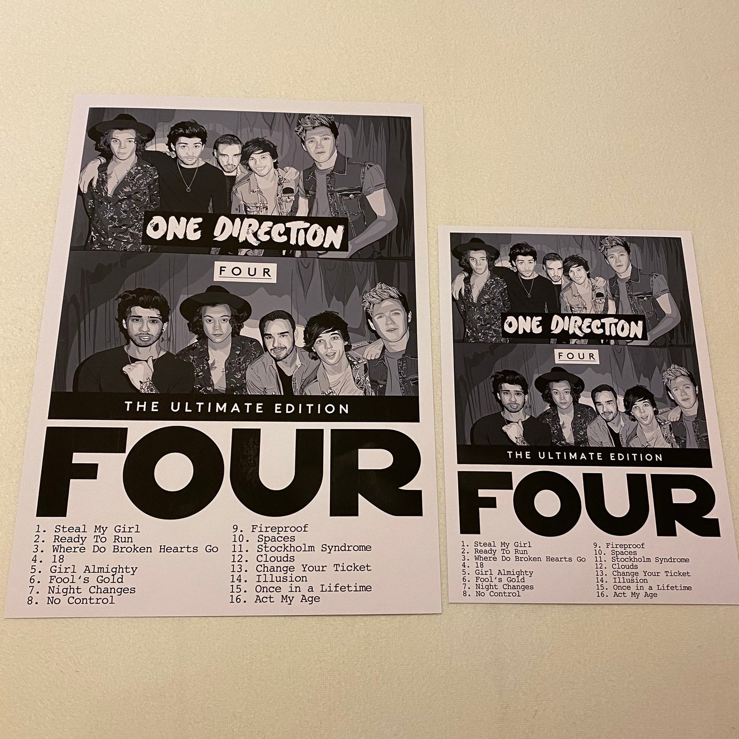 Art Print - One Direction: FOUR