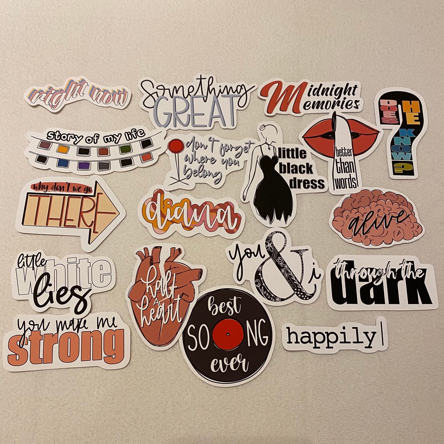 Stickers - Album: Midnight Memories