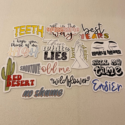 Stickers - Album: CALM / 5 Seconds of Summer / 5SOS / Luke / Calum / Michael / Ashton