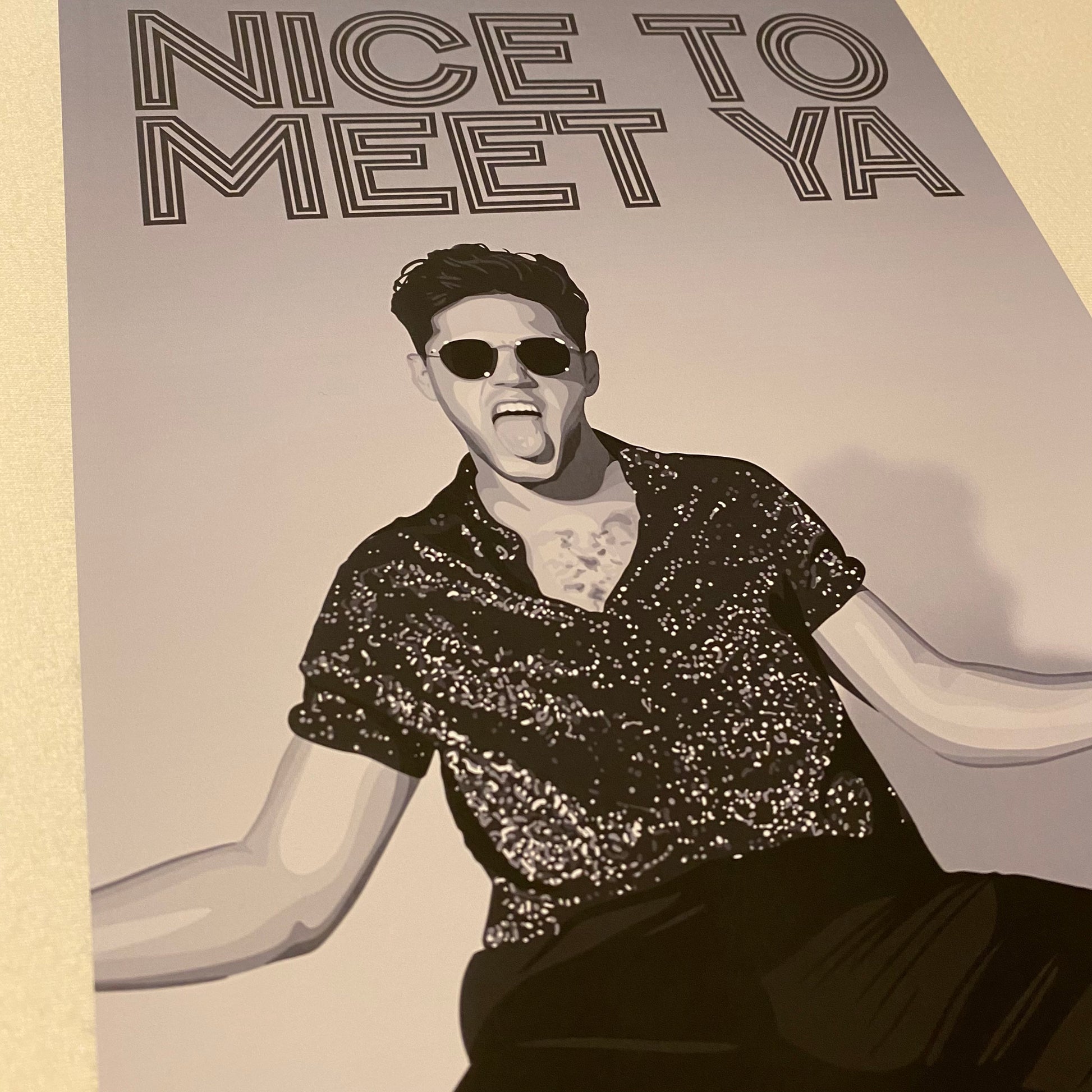 Art Print - NH / Niall / Nice to Meet Ya / Illustration / Heartbreak Weather