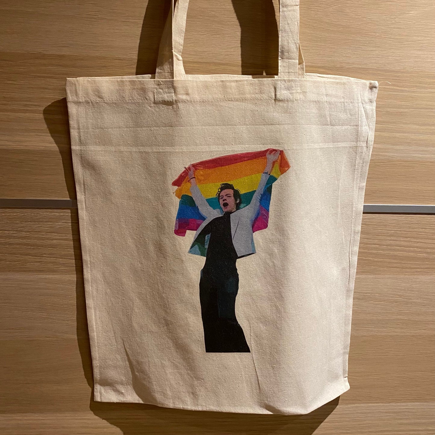 Tote Bag - HS / Harry / Pride Flag illustration / Stage / Pride / LGBTQ+