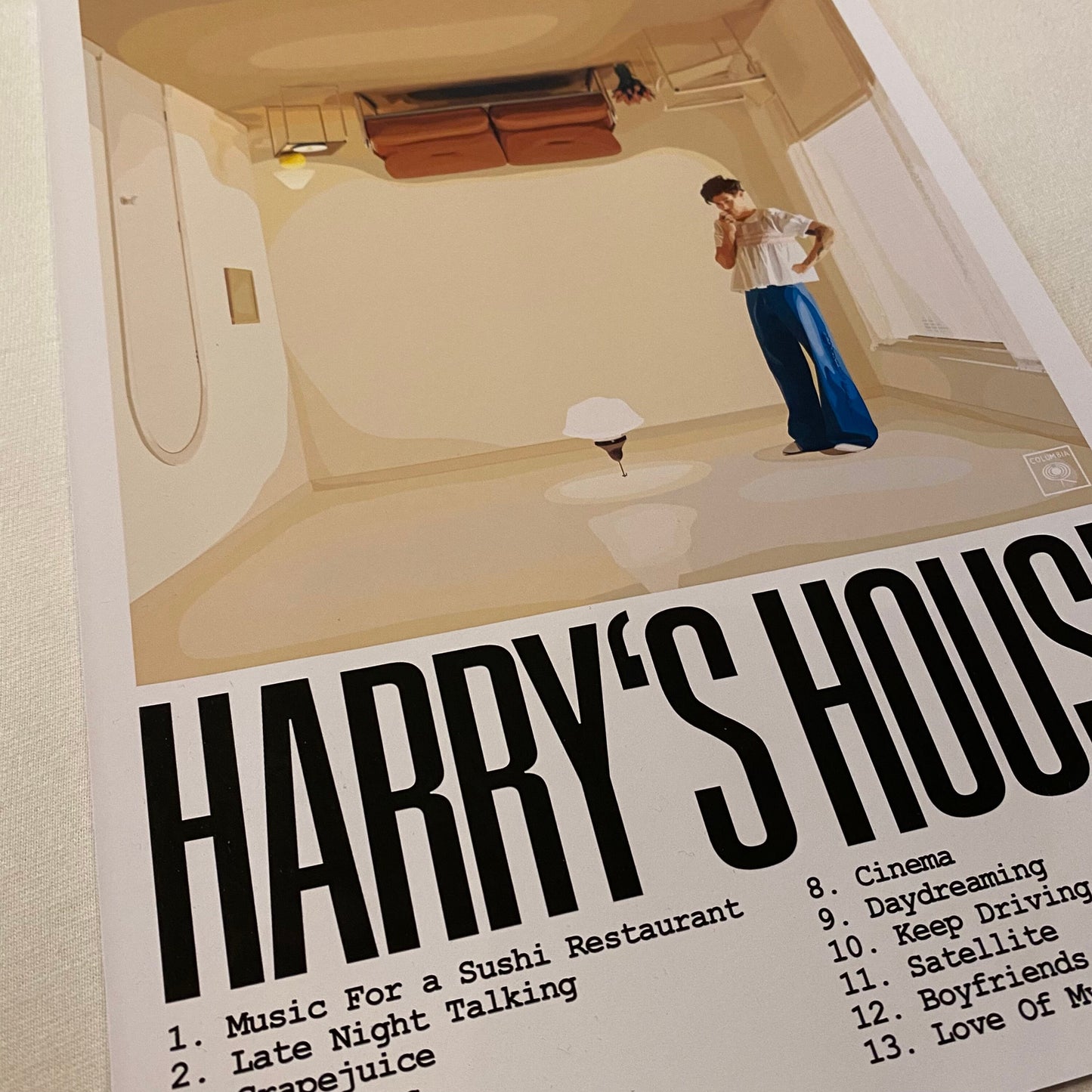 Art Print - Album: Harry's House / HS / Harry / Songs