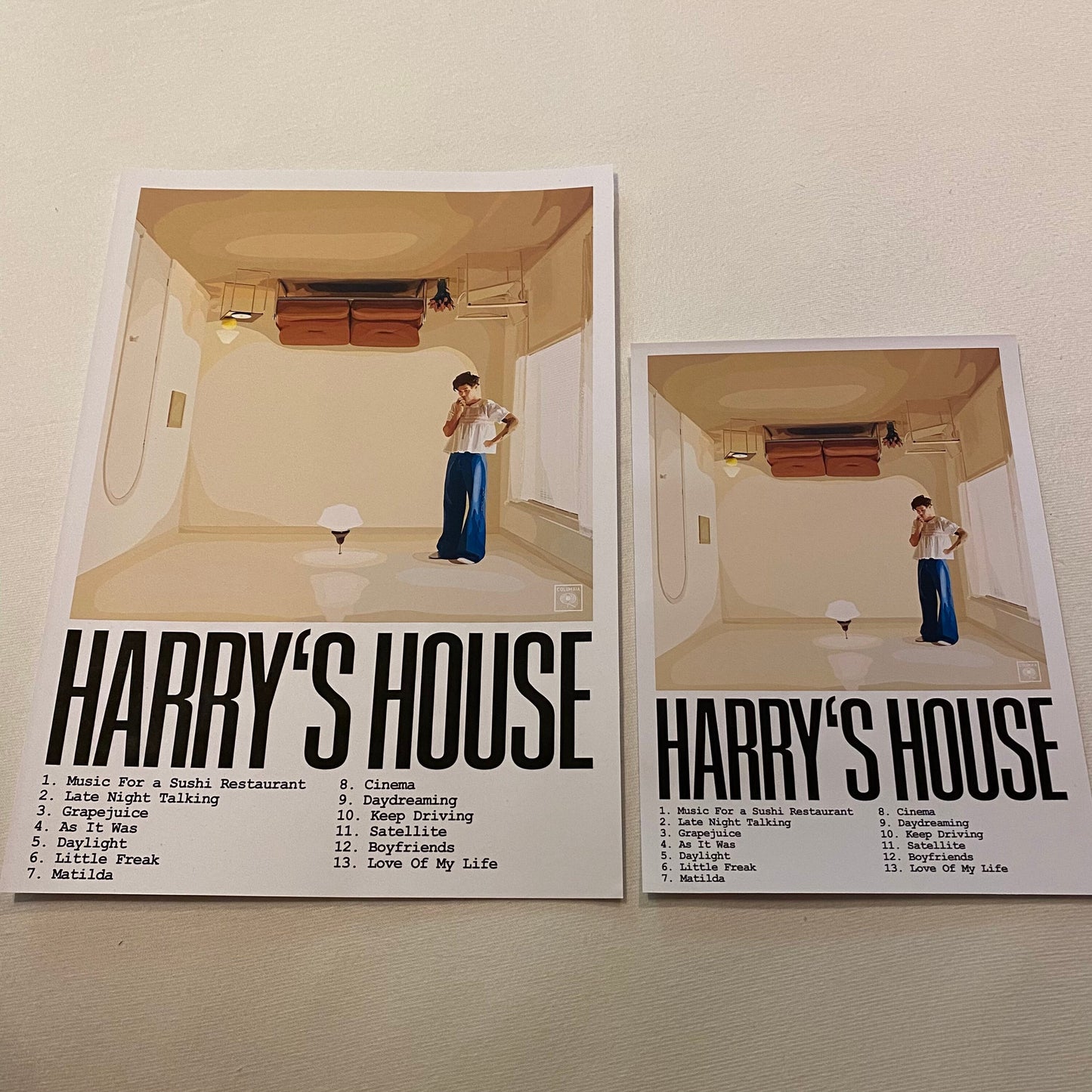 Art Print - Album: Harry's House / HS / Harry / Songs