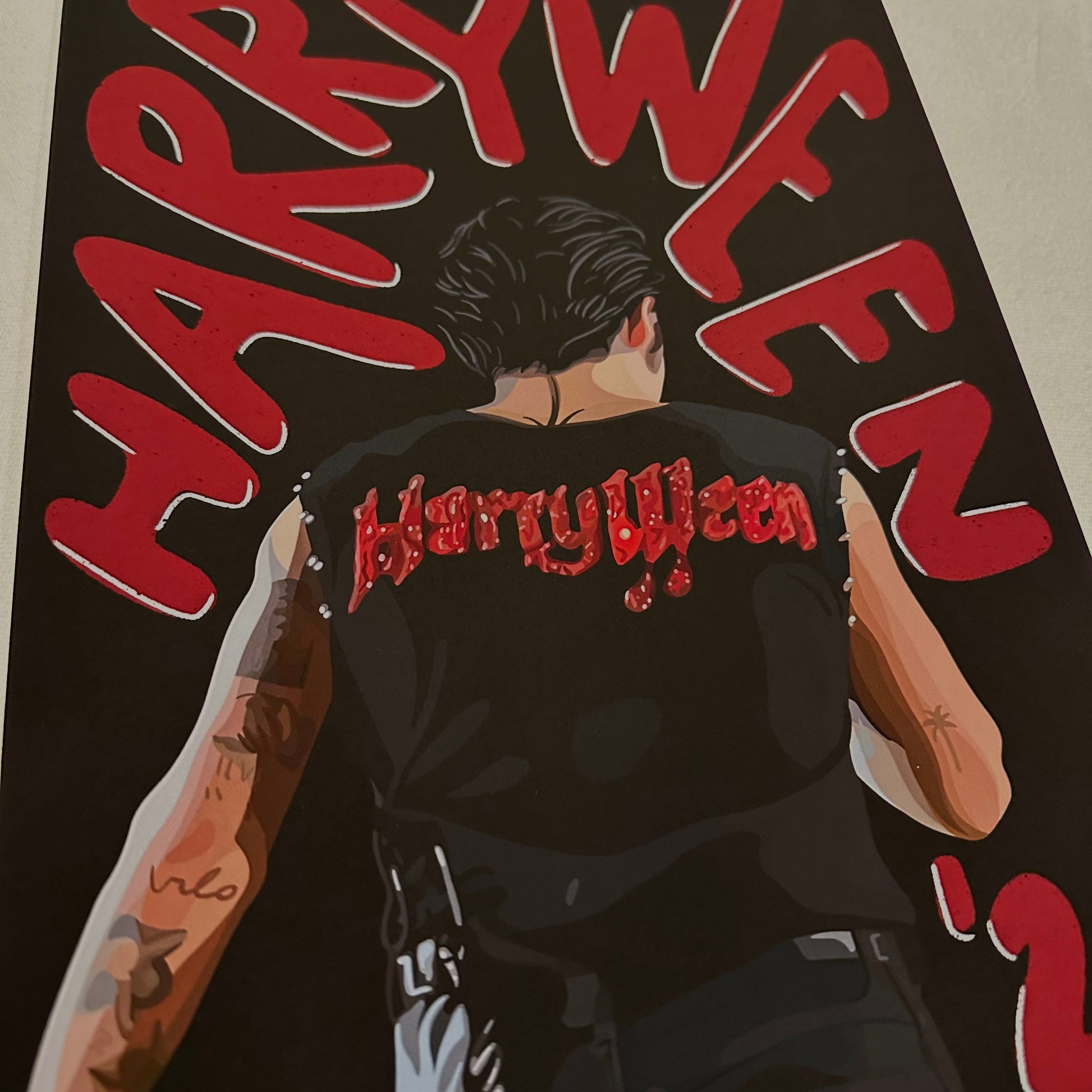 Art Print - HS / Harry / Harryween / HSLOT / Love On Tour / Halloween / North America / Los Angeles / Harry's House / Fine Line