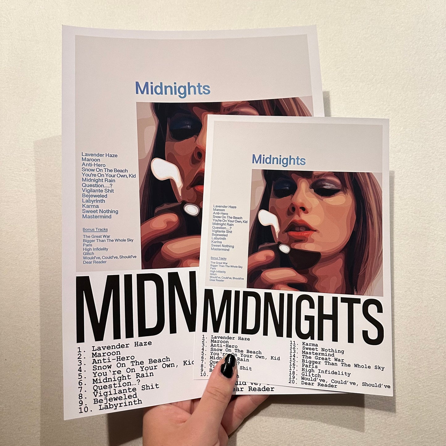 Art Print - Album: Midnights / Taylor