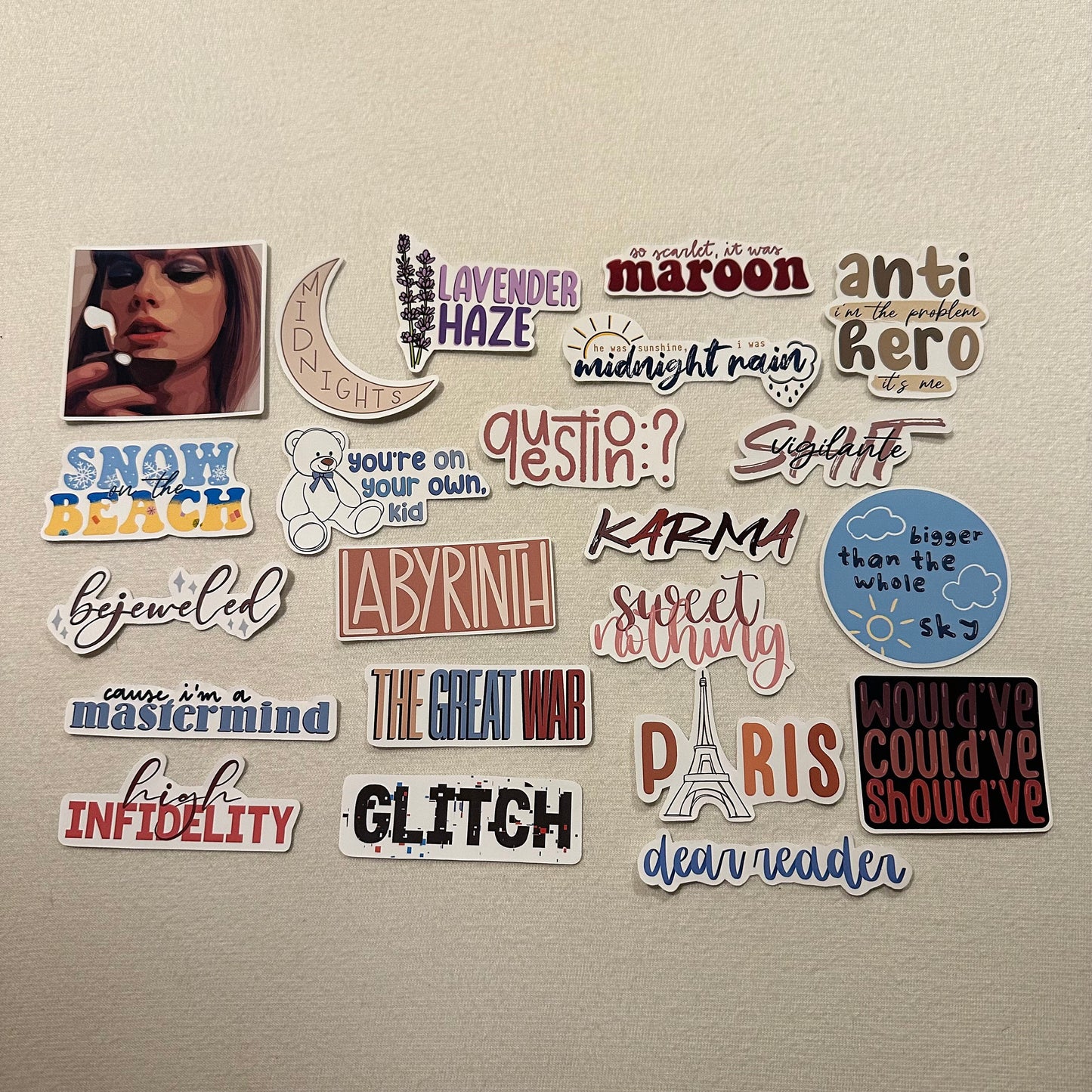 Stickers - Album: Midnights / Taylor