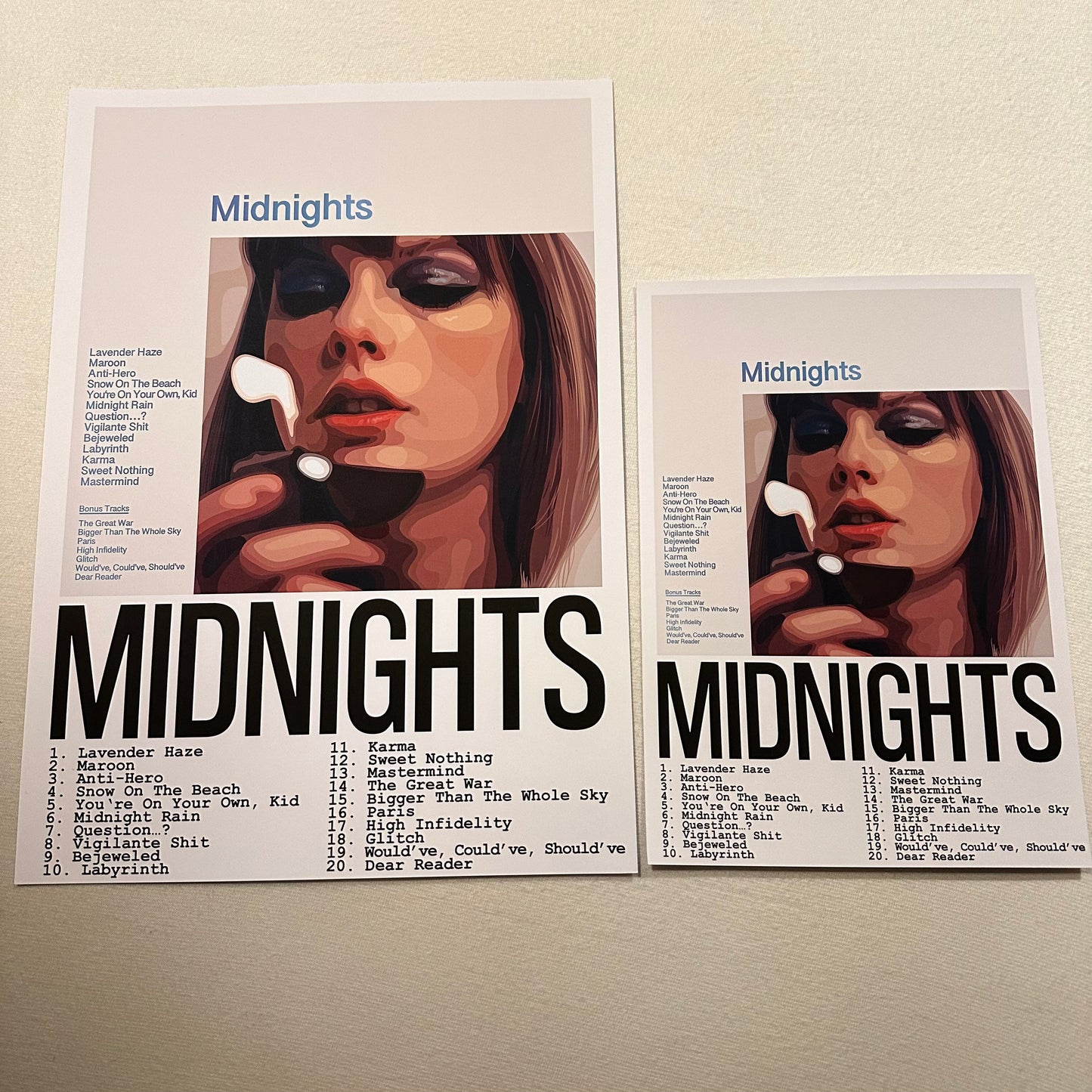 Art Print - Album: Midnights / Taylor