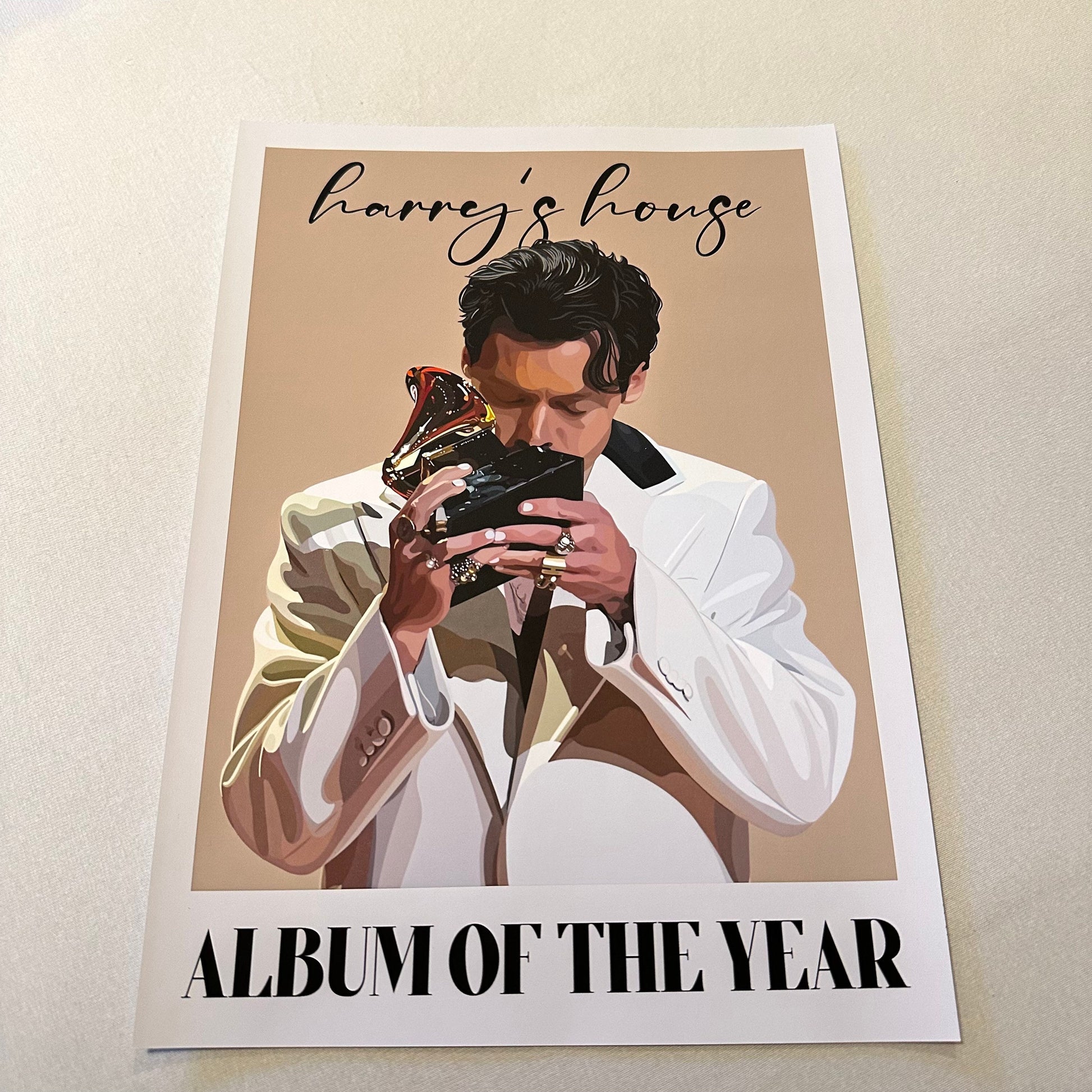 Art Print - HS / Harry / Harry‘s House / Award / Album of the Year