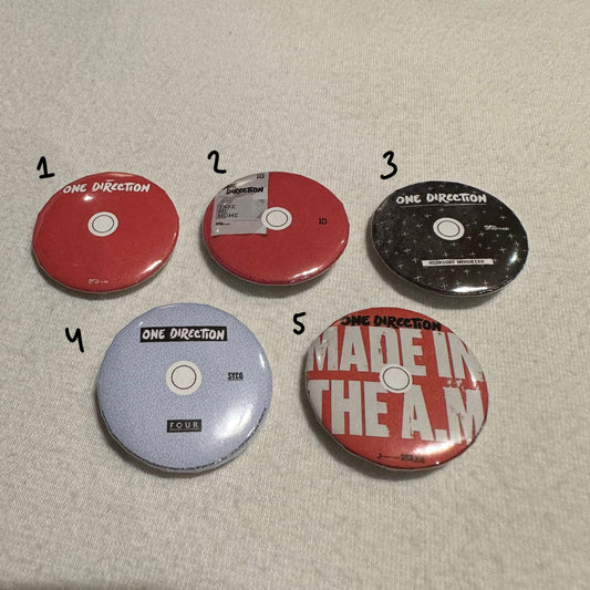 Badges / Buttons - Band / Albums