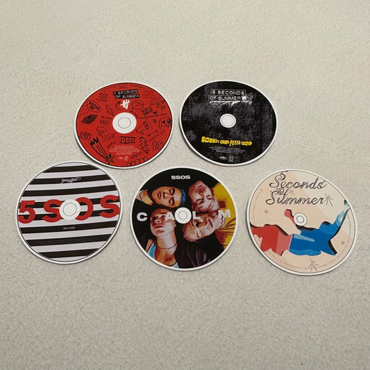 Stickers - Albums / Discography / 5 Seconds of Summer / 5SOS / Sounds Good Feels Good / Youngblood / CALM / 5SOS5