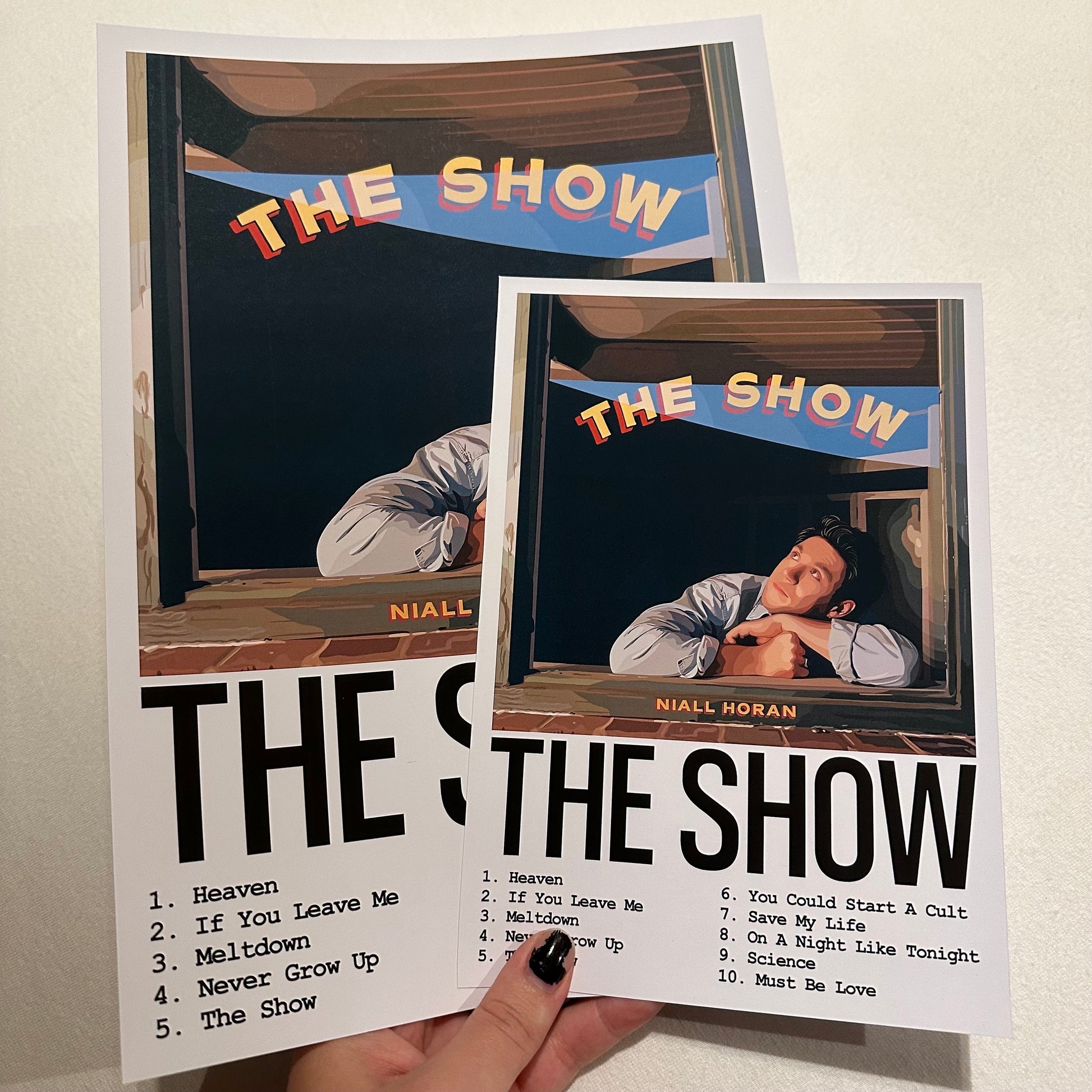 Art Print - Album: The Show / NH / Niall / Songs / Covers