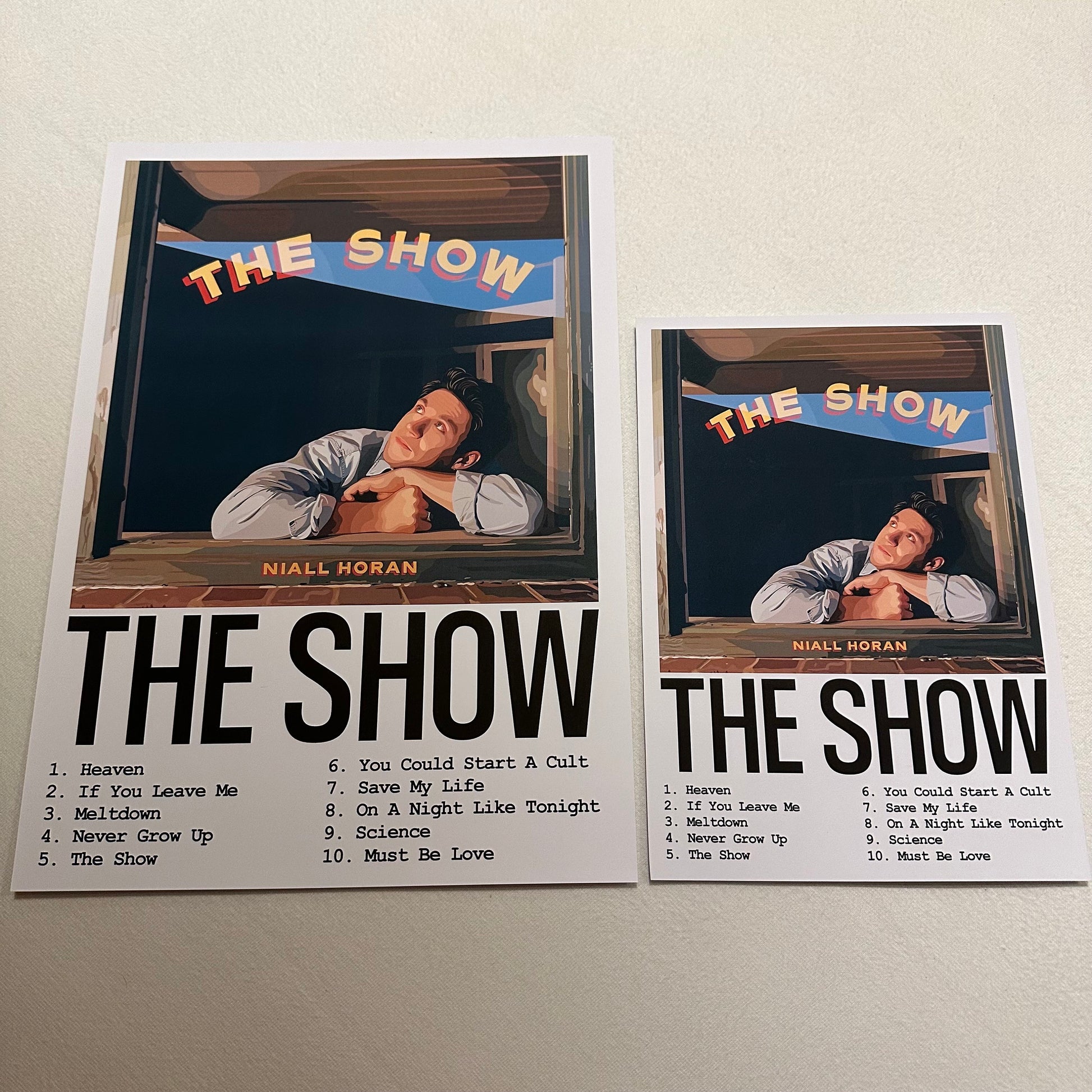 Art Print - Album: The Show / NH / Niall / Songs / Covers